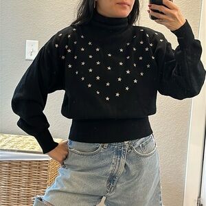 Vintage Obermeyer Stars Sweater, size M